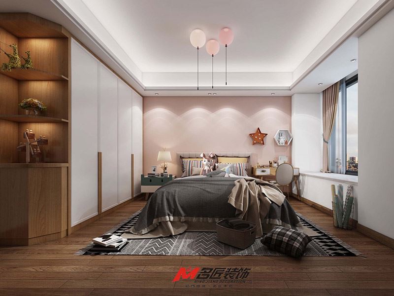 揭陽市漣漪園現(xiàn)代簡約風格三居室裝修案例