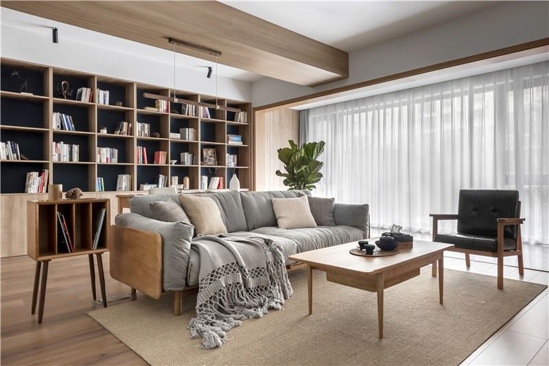佛山市招商城市主場(chǎng)現(xiàn)代風(fēng)格二居室裝修案例